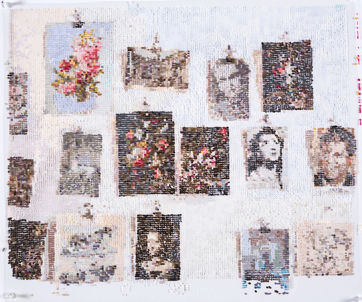 After Studio Wall with Clips by Kirstin Lamb Studio 