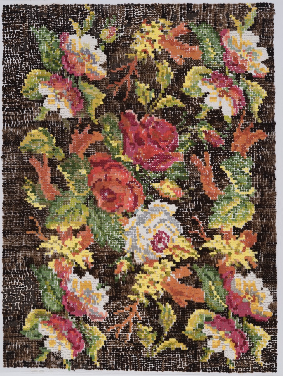 After Pillow Embroidery by Kirstin Lamb 
