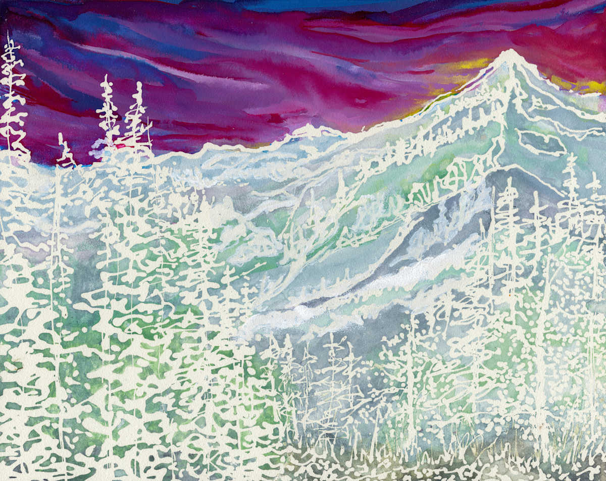 Berthoud in Burgundy and White by Rachael LaMielle 