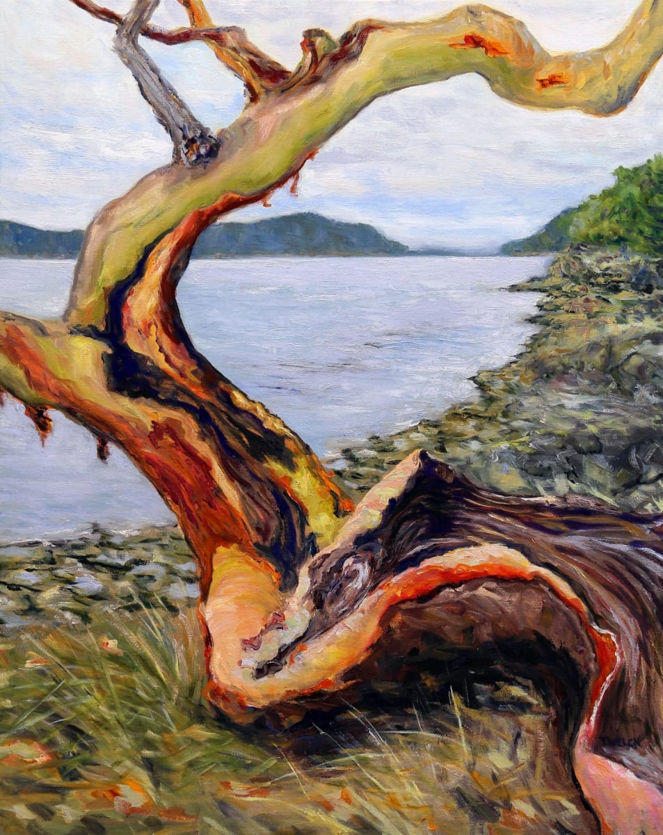 Arbutus Entertaining A Grey Day by Terrill Welch  