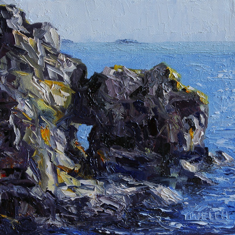 Castle Rocks at Creyke Point by Terrill Welch  