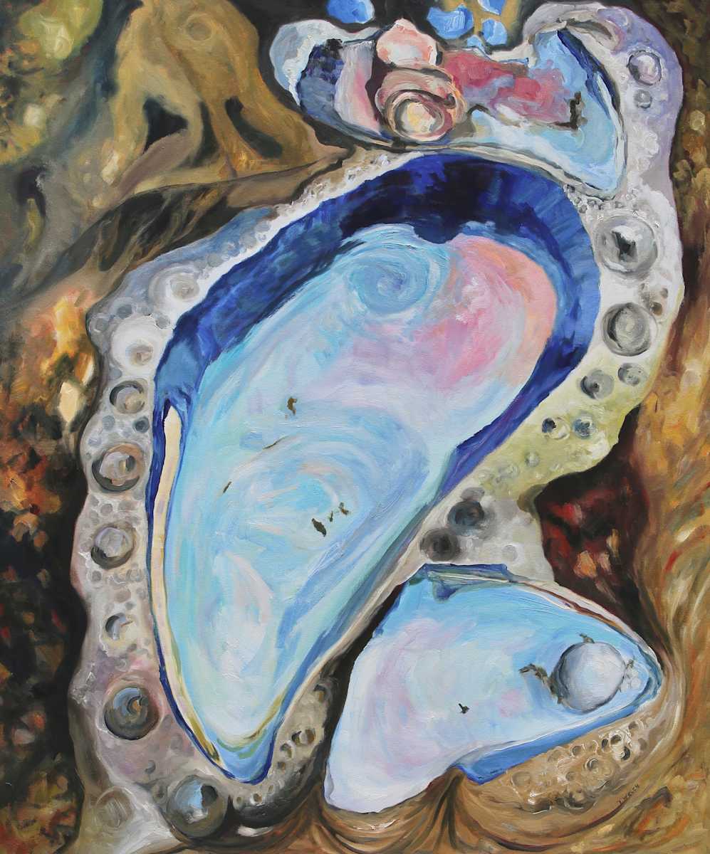 Floating Arrangement of Shells by Terrill Welch, Image 1.
