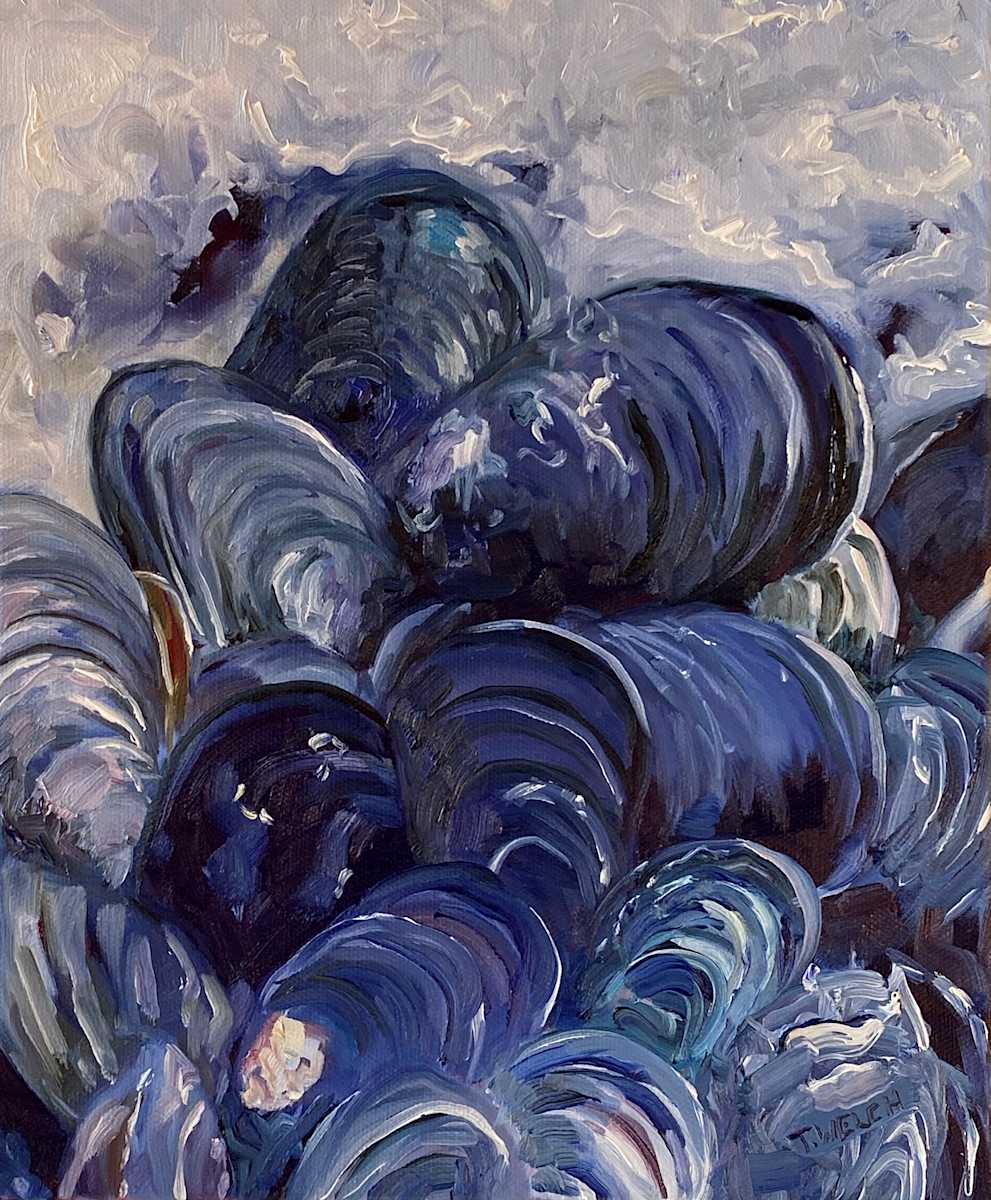 Mussels and Waves by Terrill Welch, Image 4.