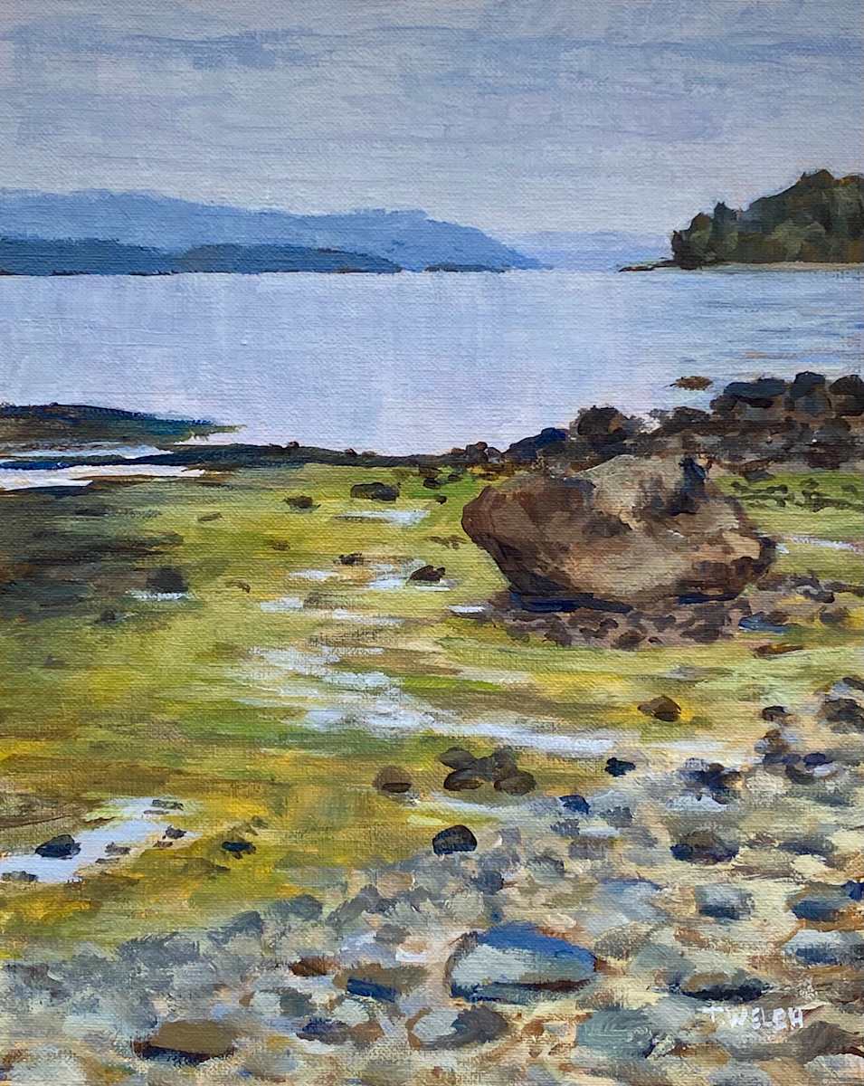 Low Tide Qualicum Beach by Terrill Welch, Image 1.