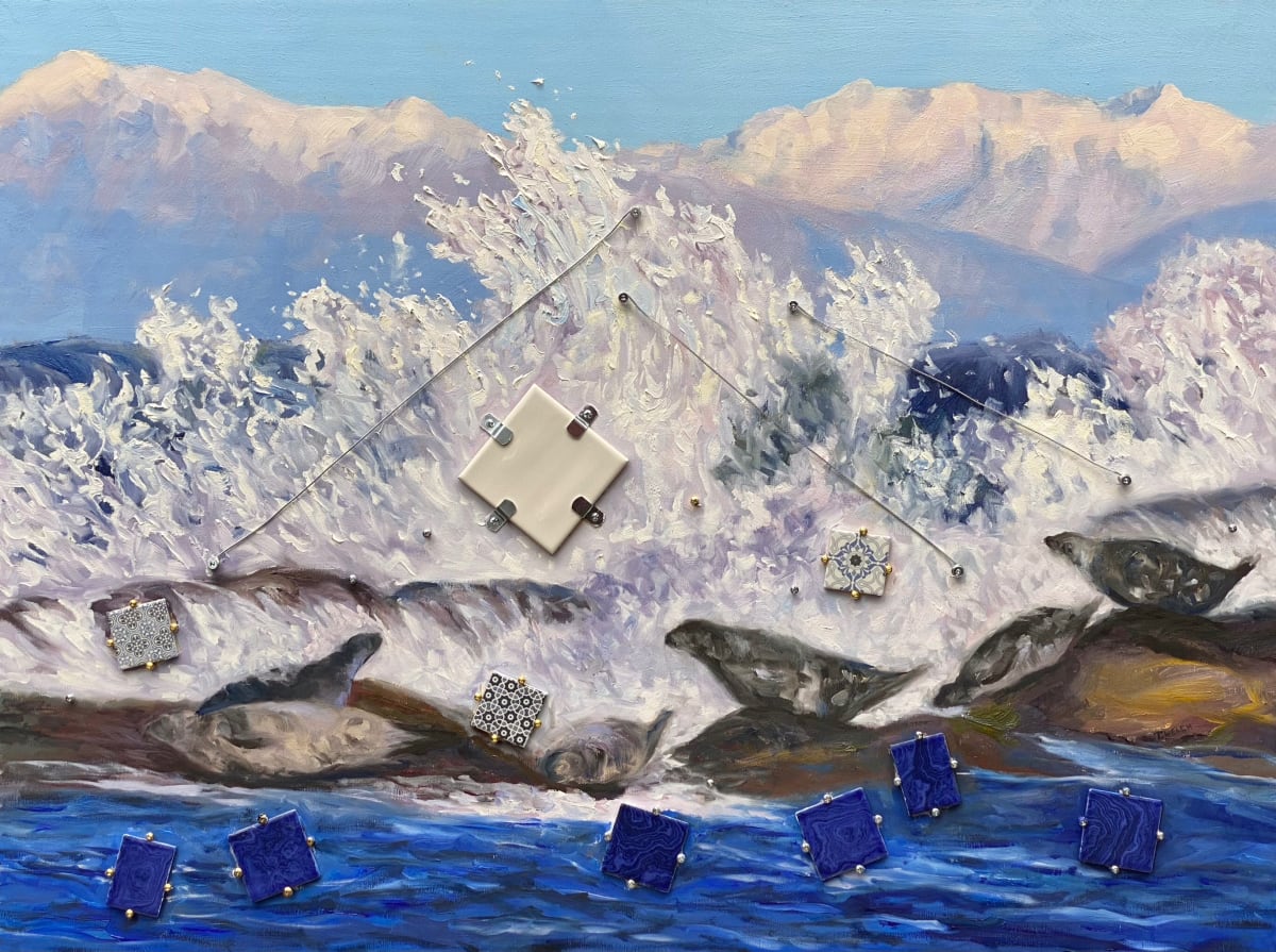 Sea and Seals by Terrill Welch, Image 1.