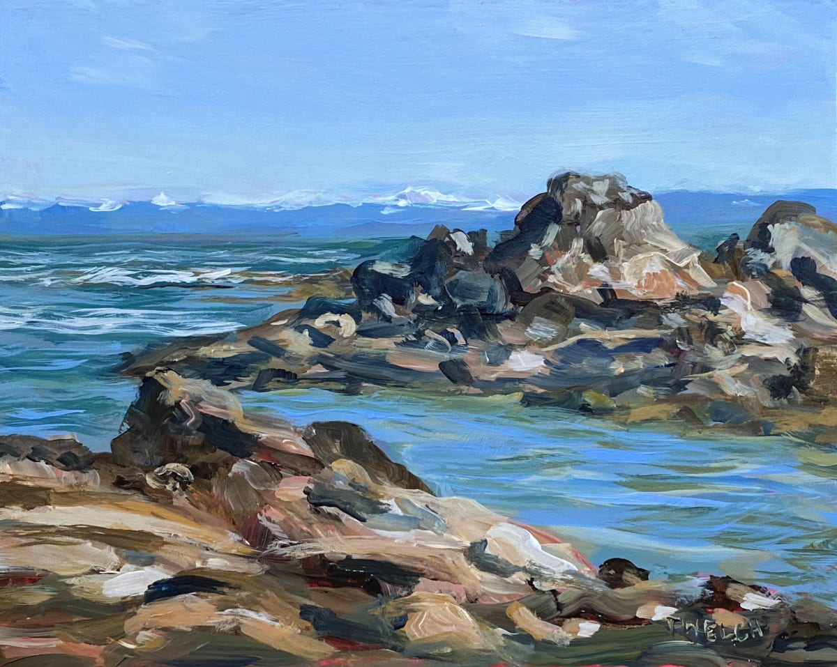 Oyster Bay in Morning Light by Terrill Welch 