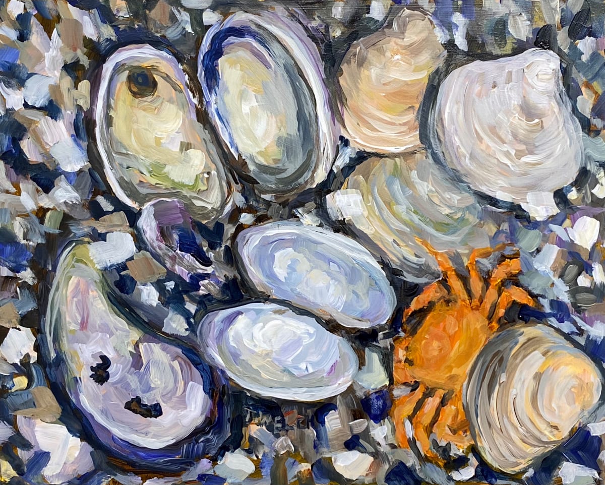 Rhythms on the Sea Floor with Crab by Terrill Welch, Image 1.