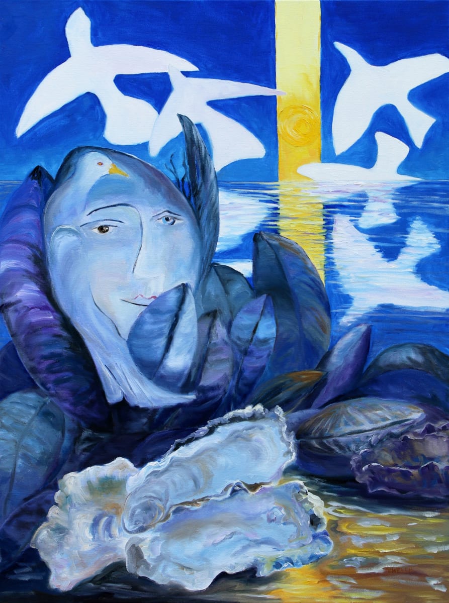 My Thoughts Are East by Terrill Welch, Image 1.