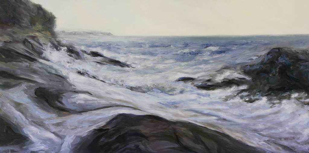 Rhythm of the Sea Edith Point by Terrill Welch, Image 1.