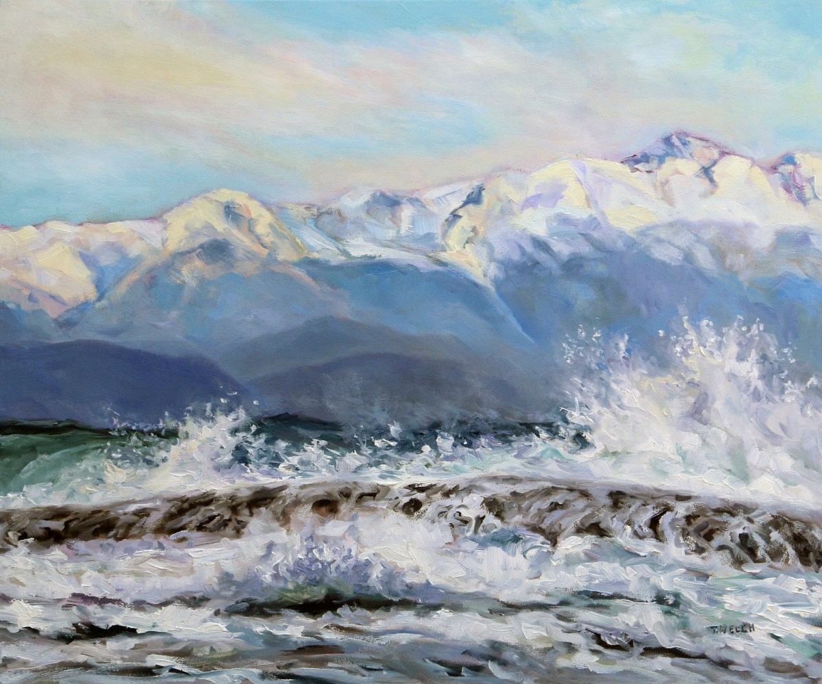 Rough Seas and Sunshine by Terrill Welch  