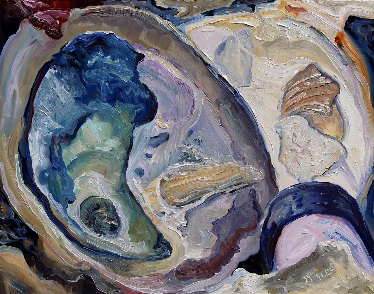 Shells Gathering Study by Terrill Welch, Image 1.