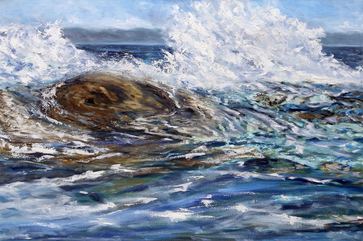Tossed by the Salish Sea by Terrill Welch 