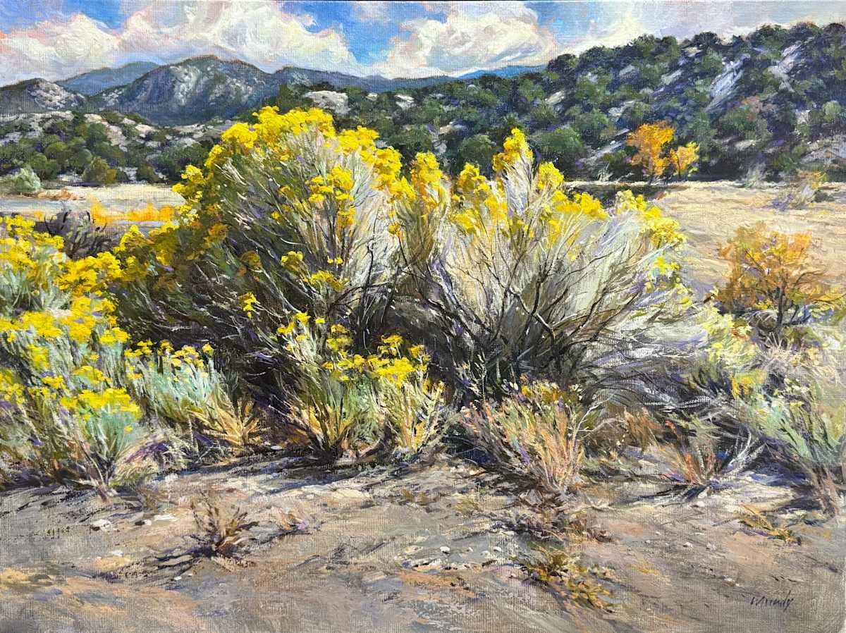 Fall  Chamisa Near Taos by Daniel Mundy, Image 1.
