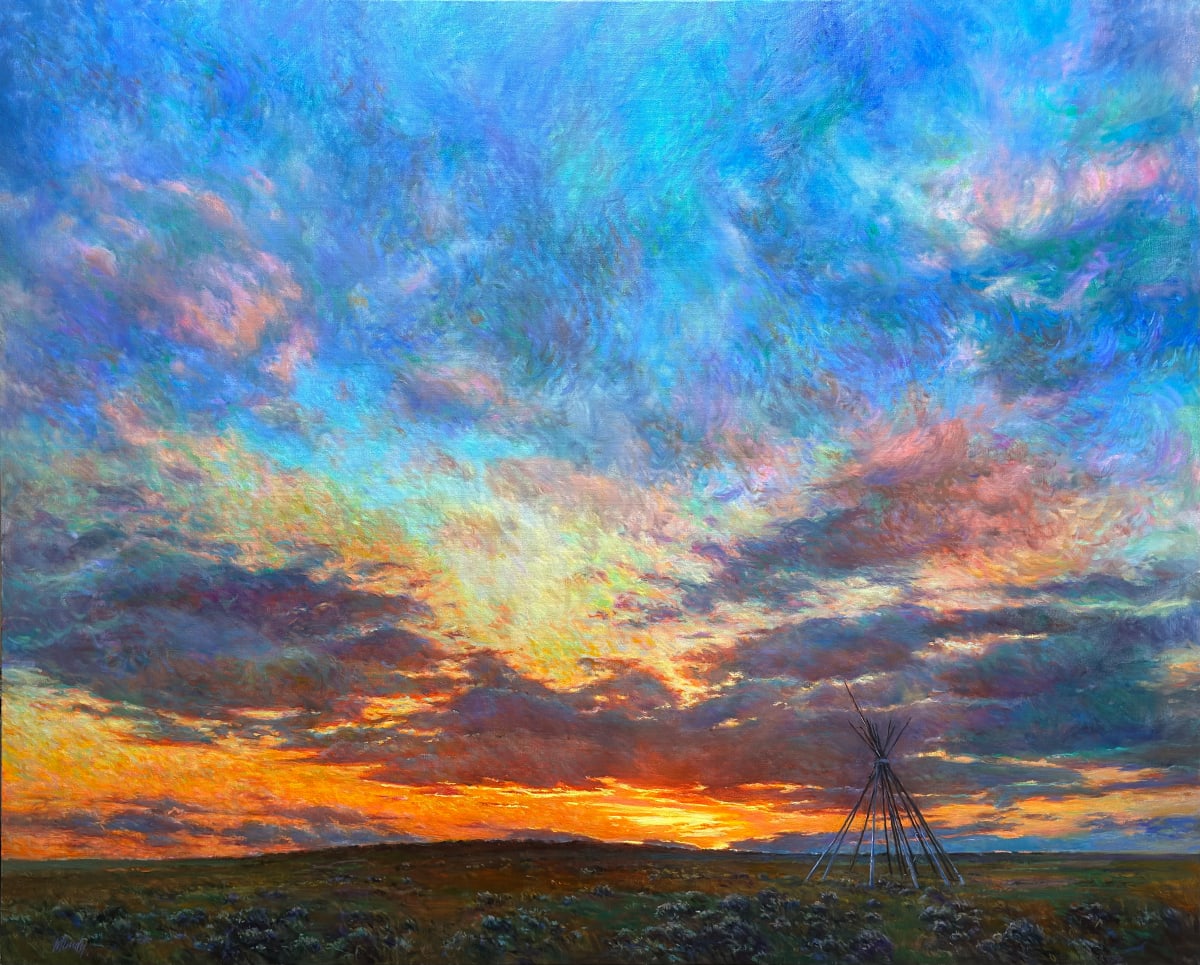 Plains Sunset by Daniel Mundy 