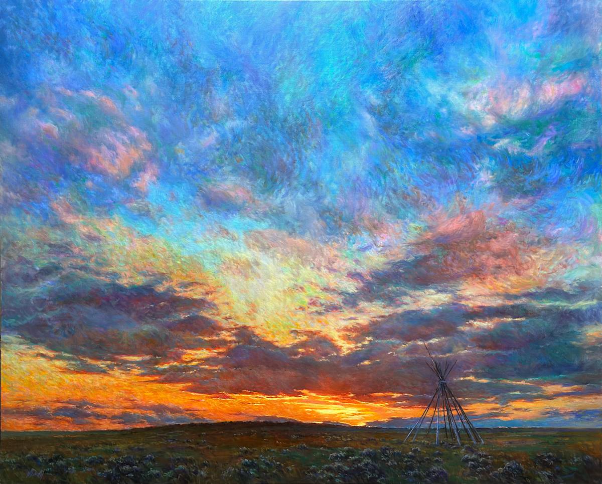 Plains Sunset by Daniel Mundy, Image 1.