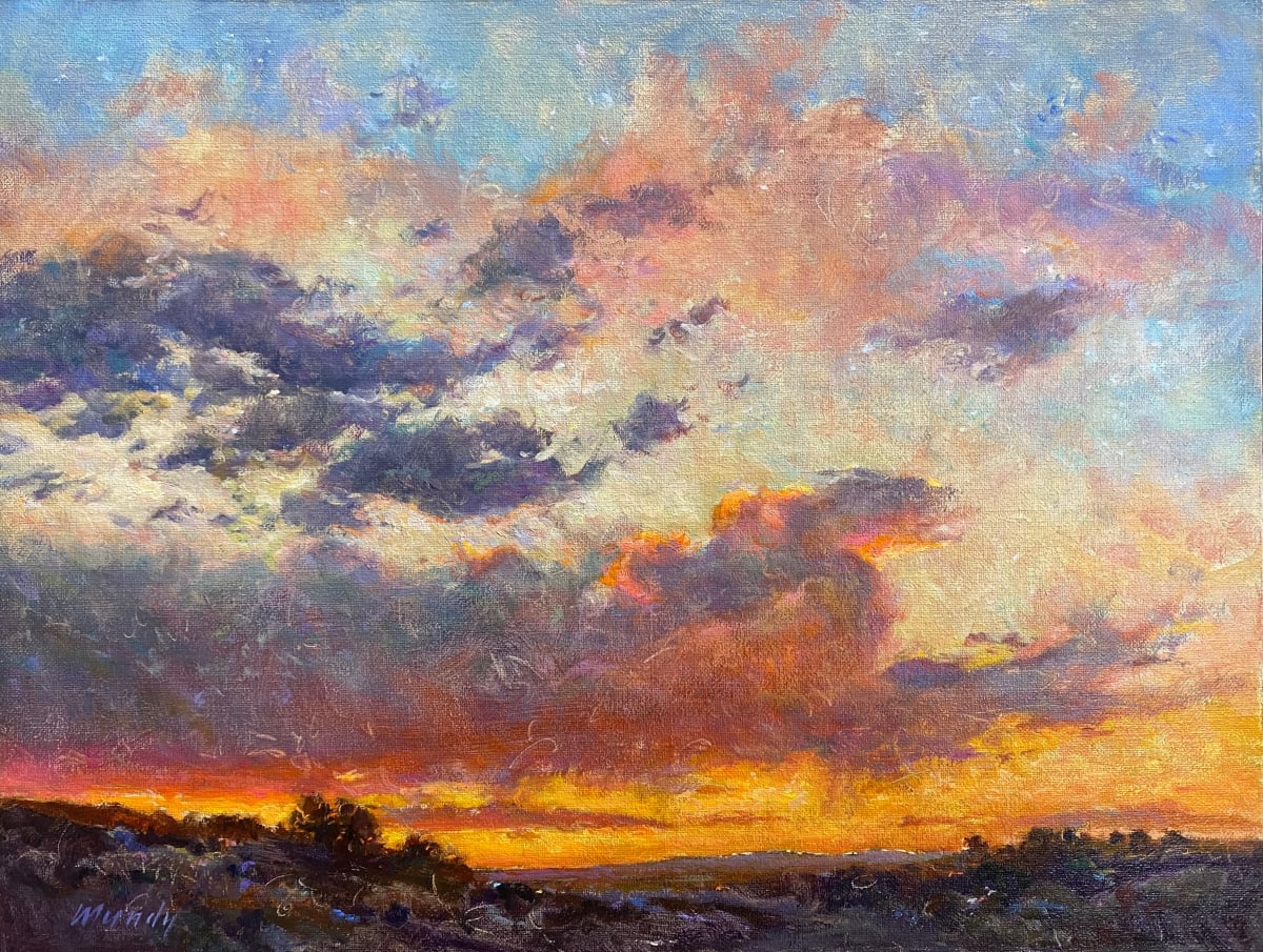 Sundown Over the Mesa by Daniel Mundy 