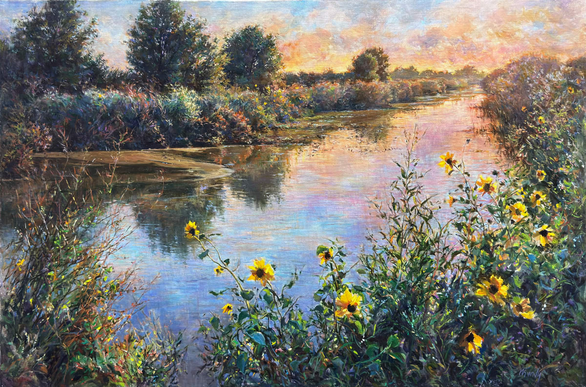 Wild Sunflowers by Daniel Mundy 