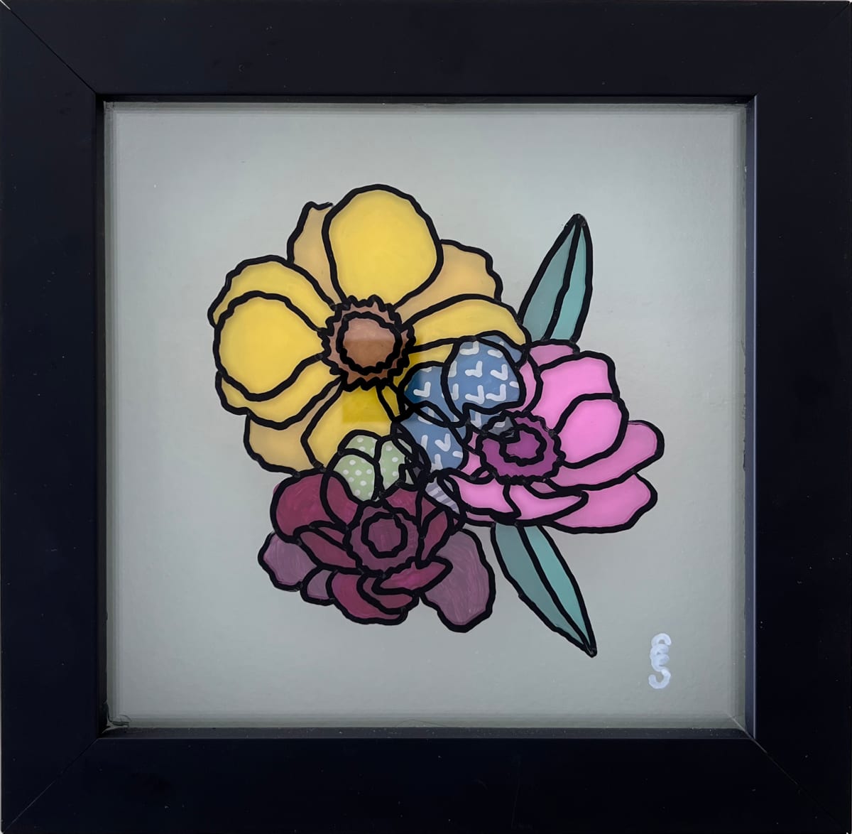 Anemone Blooms I by Artsy Elaine (Amanda Elaine Sadowski) 