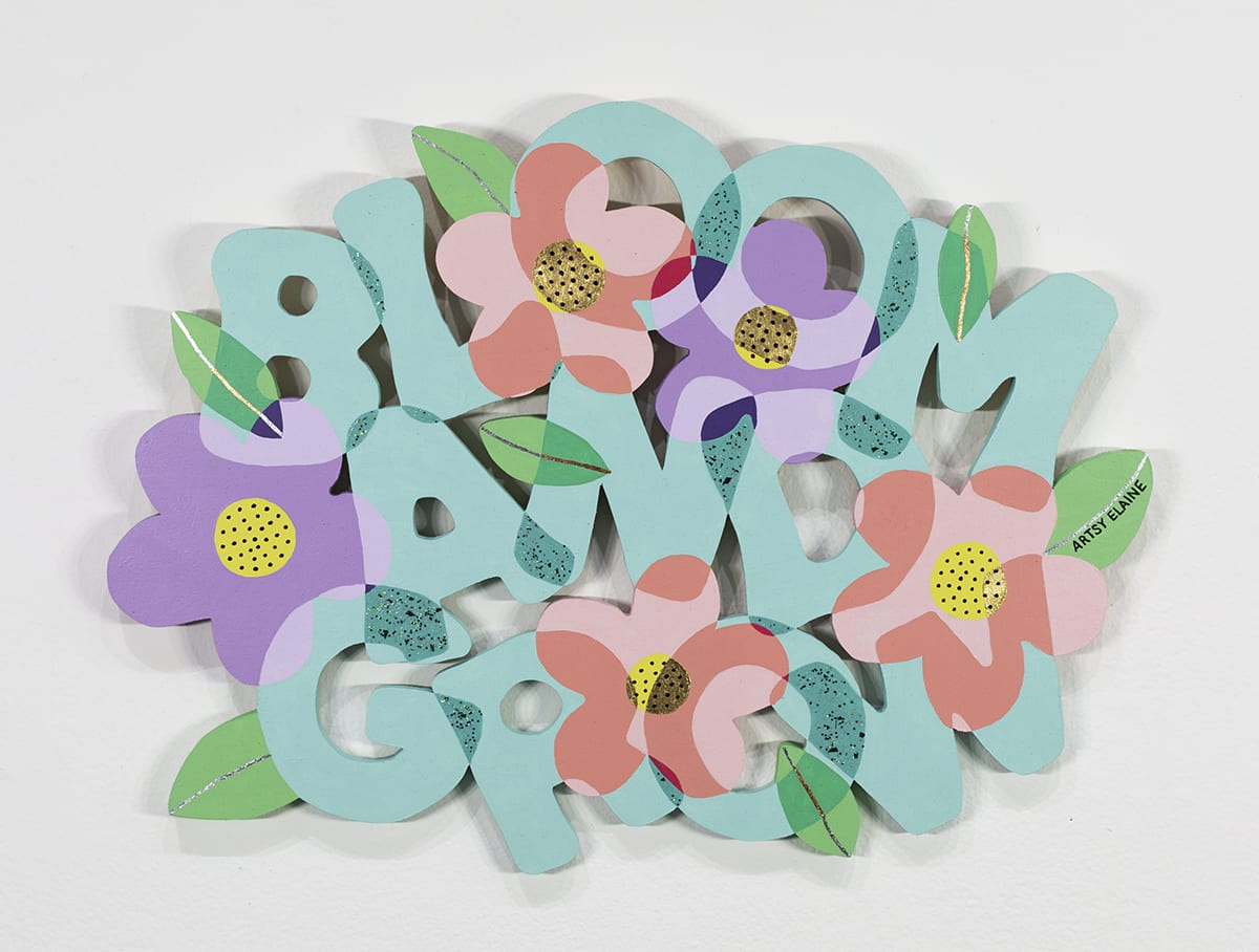 Bloom and Grow by Amanda Elaine Sadowski (Elaine Stephenson Art & Design, LLC) 
