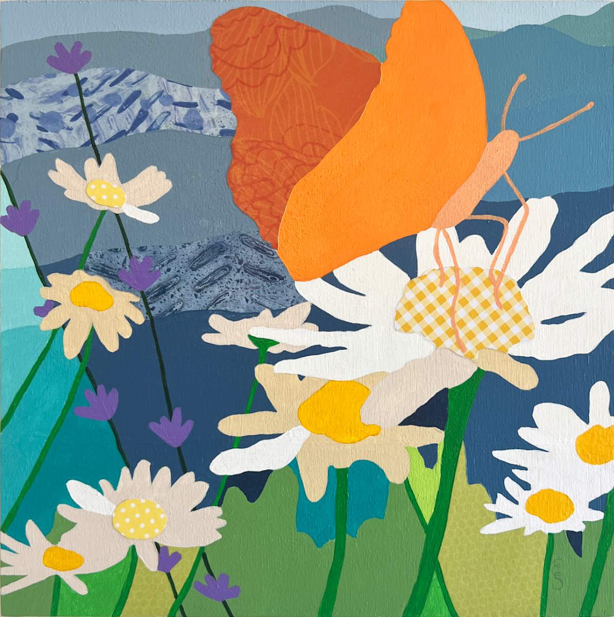 Daisies by Amanda Elaine Sadowski (Elaine Stephenson Art & Design, LLC) 