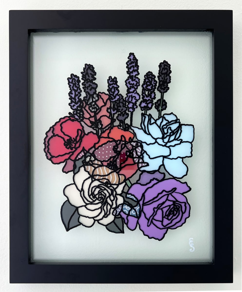 Summer Blooms by Elaine Stephenson Art & Design, LLC 