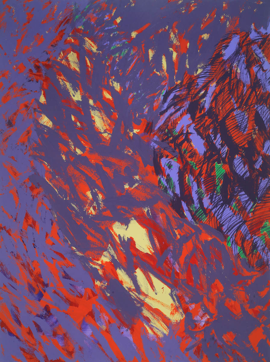 African Underbrush by Beckie Laughlin 