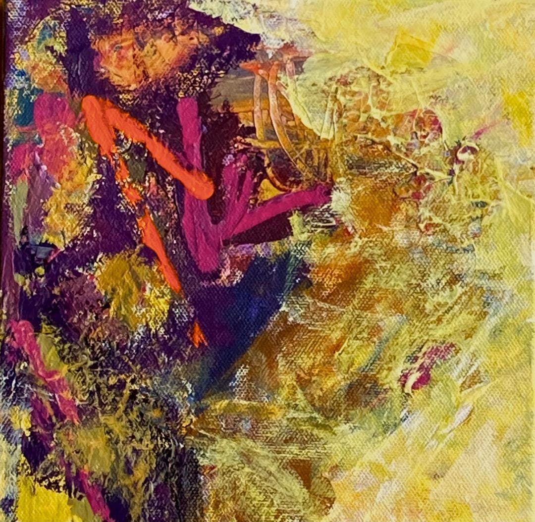 Orange Flight by Beckie Laughlin, Image 1.