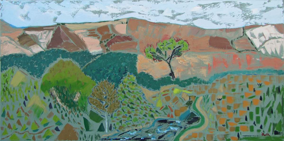 Verde River and Friends by Mary Rush 