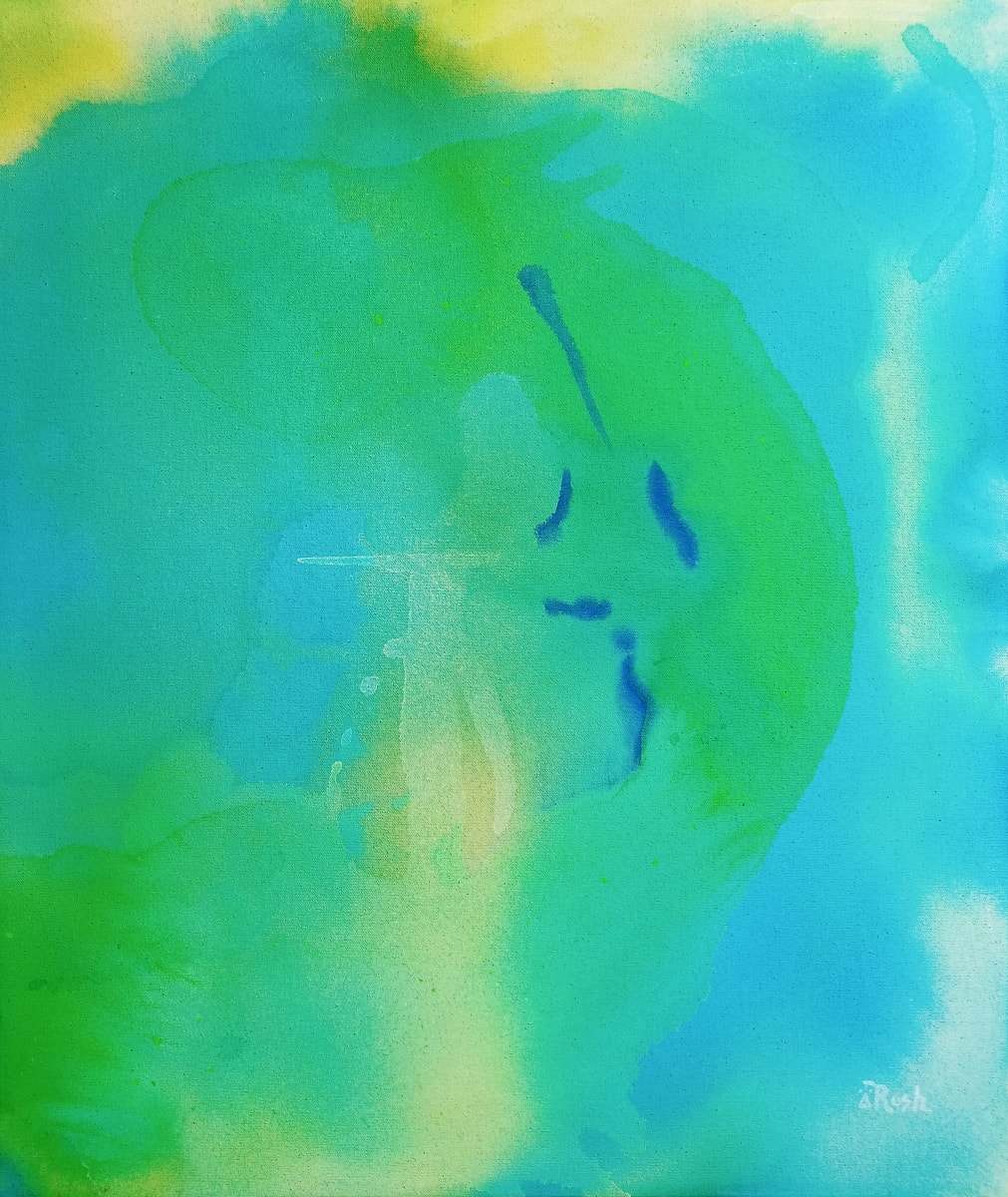 The Light Maker by Mary Rush  Image: The Light Maker, 24 x 20 x 0.75 inches, Acrylic on Stretched Canvas