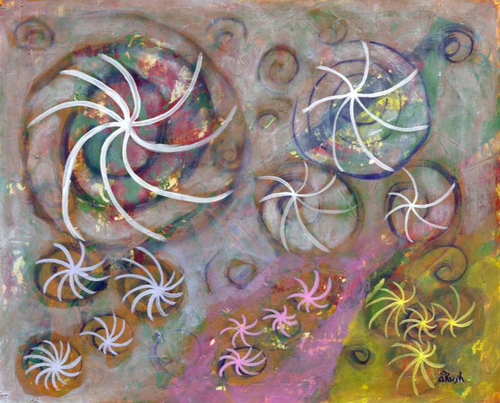 Advancing Together by Mary Rush  Image: Advancing Together

Acrylic on Paper

Artwork: 11 x 13.5 inches
