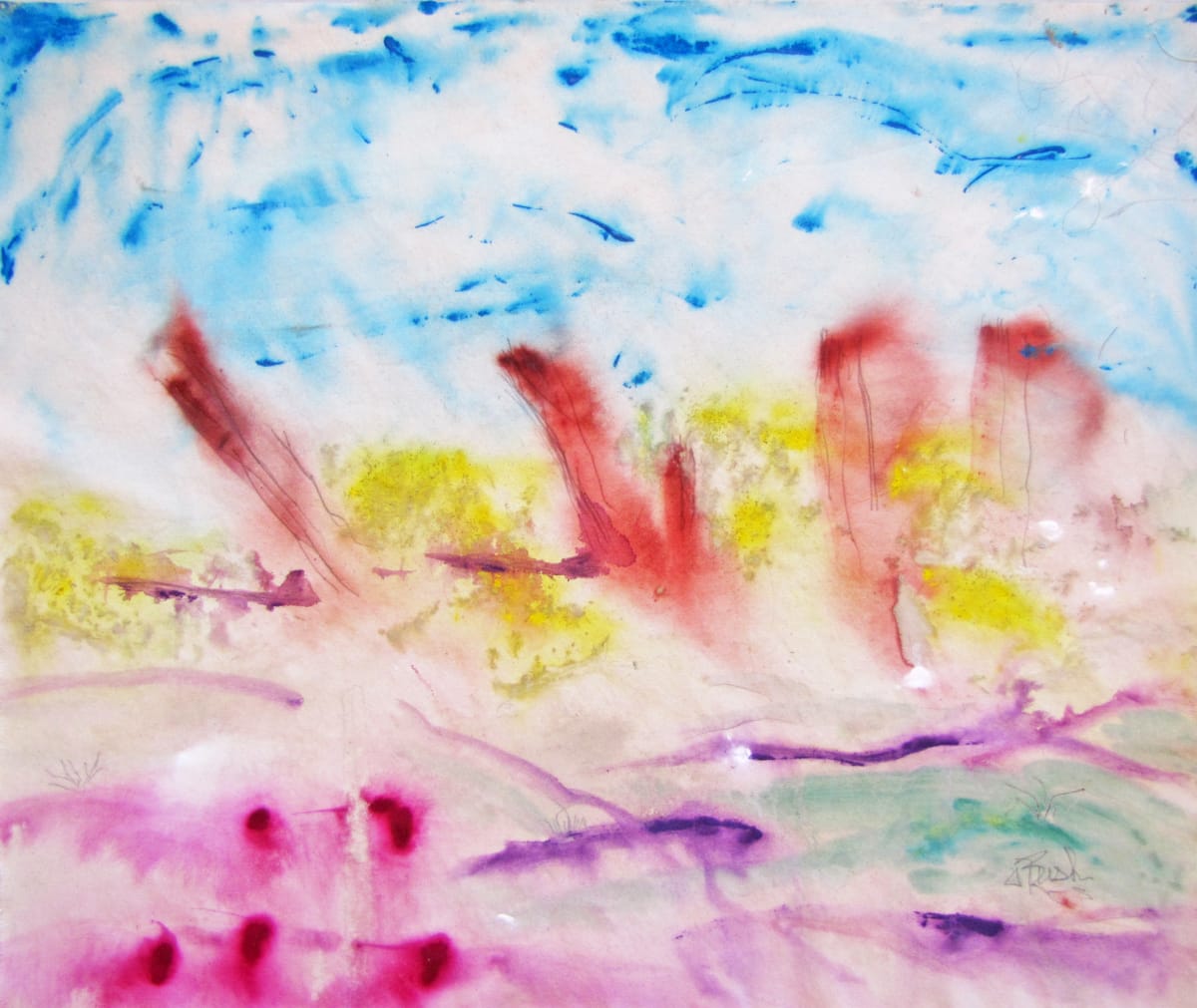 Sand and Salt by Mary Rush  Image: Sand and Salt, 30 x 34 inches, Mixed media on Canvas