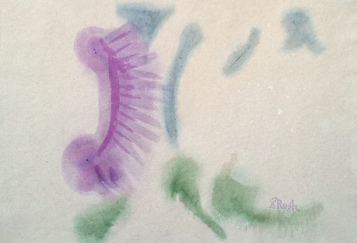 Bones  Image: Bones, 14 x 20.25 inches, Acrylic on Canvas, $450