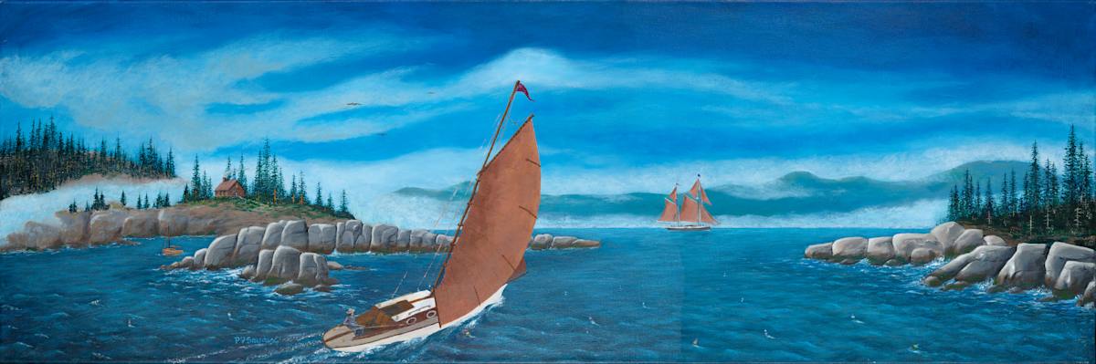 Sailing Penobscot by Peter F. Snyder III  Image: Sailing Penobscot (lg jpg)