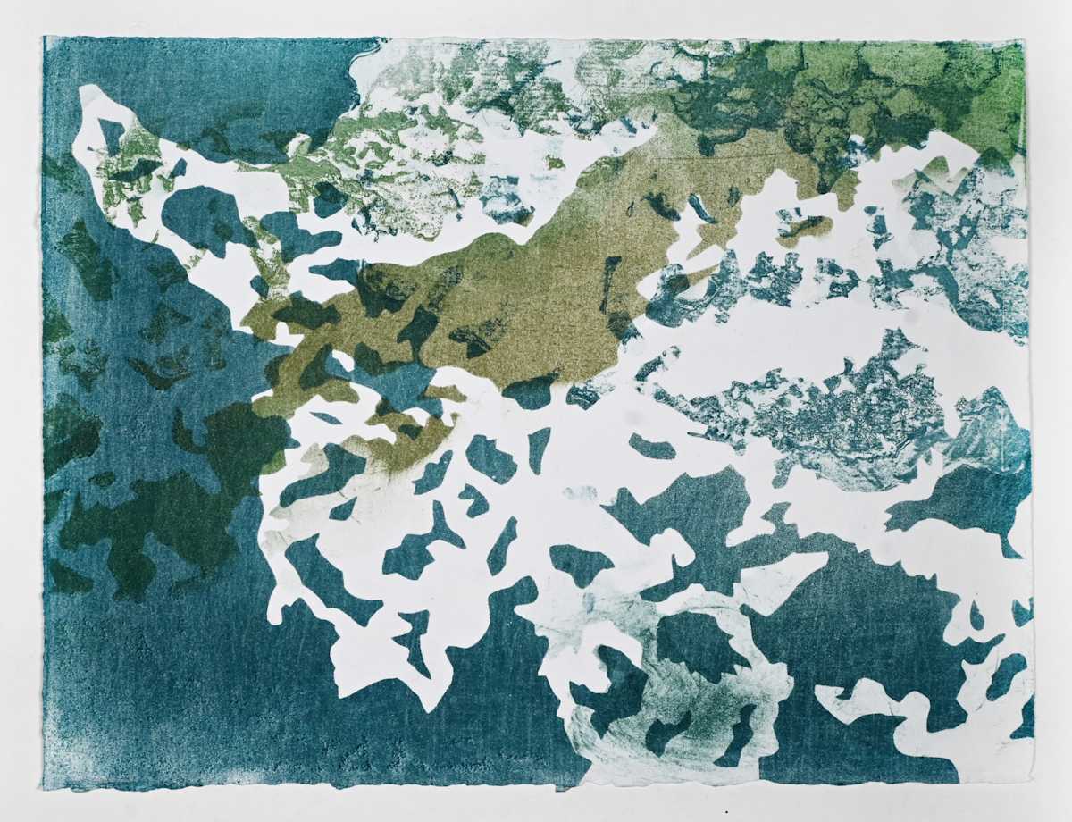 Bathymetry Studies 2/4 by Megan Broughton