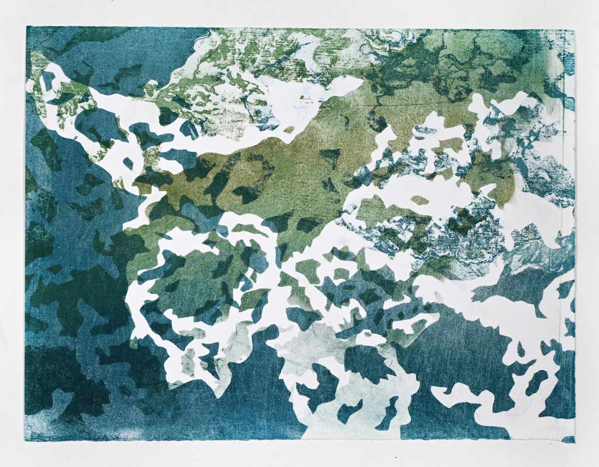 Bathymetry Studies 3/4 by Megan Broughton