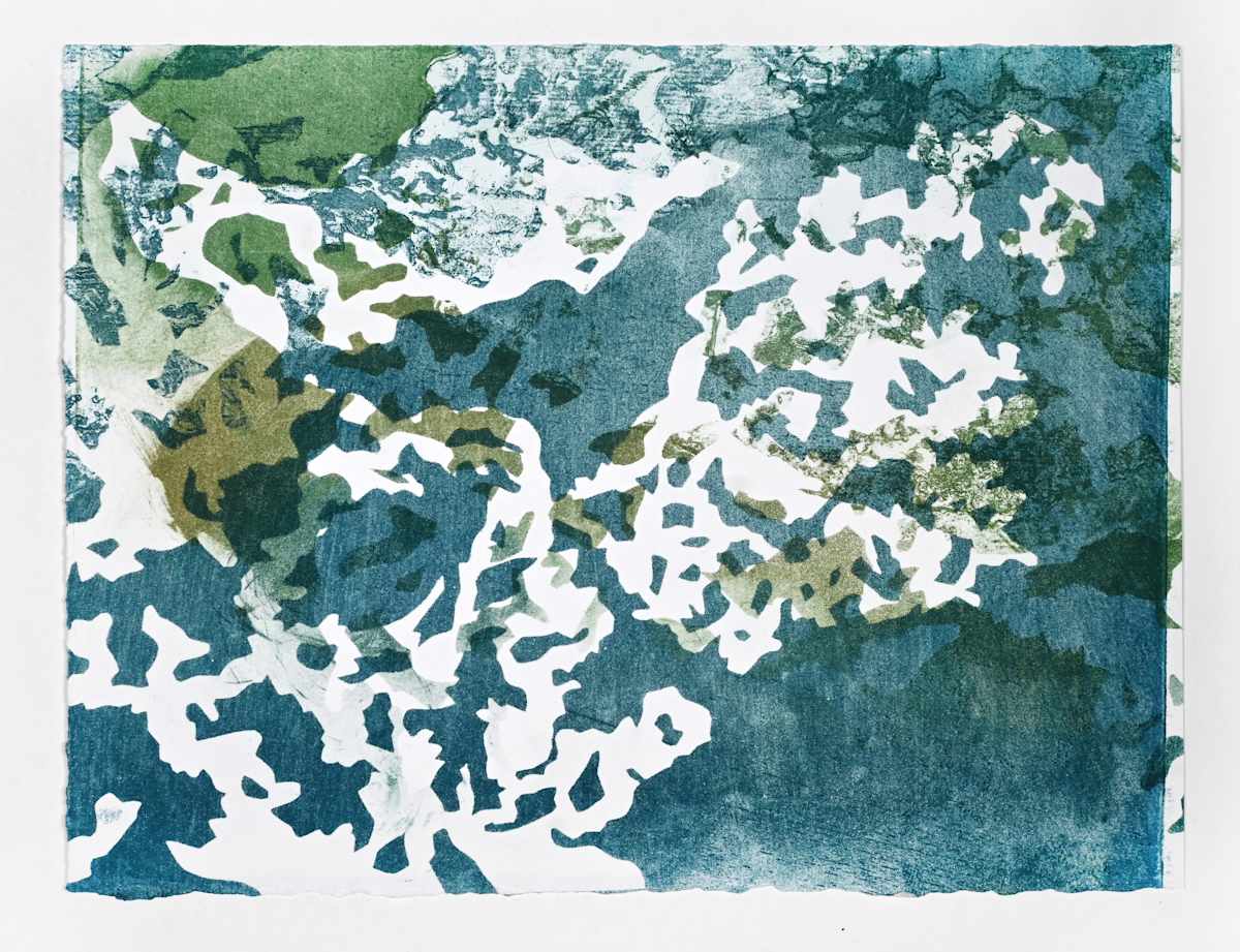 Bathymetry Studies 4/4 by Megan Broughton