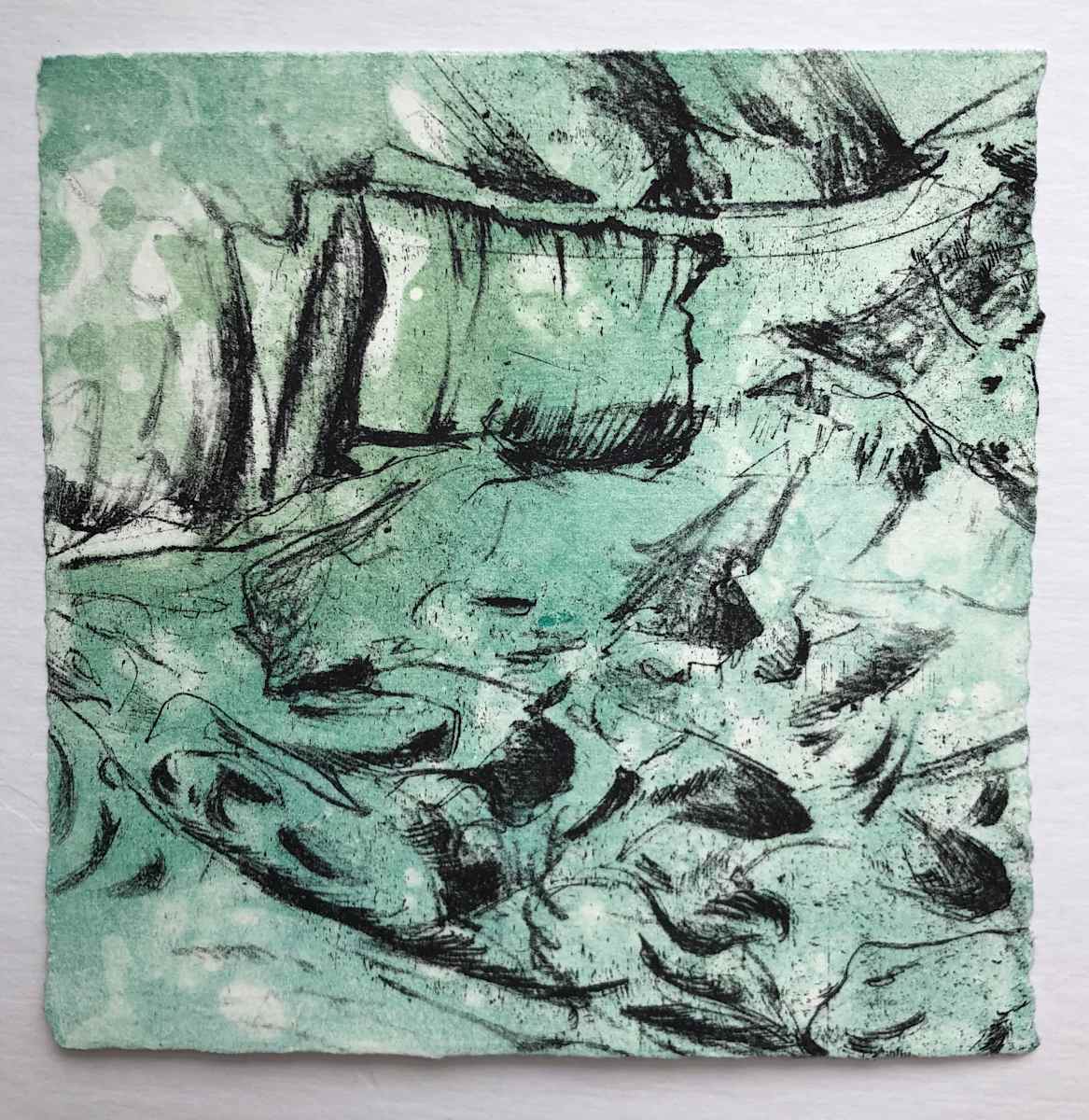 Glacial Lagoon Study #3 by Megan Broughton, Image 1.