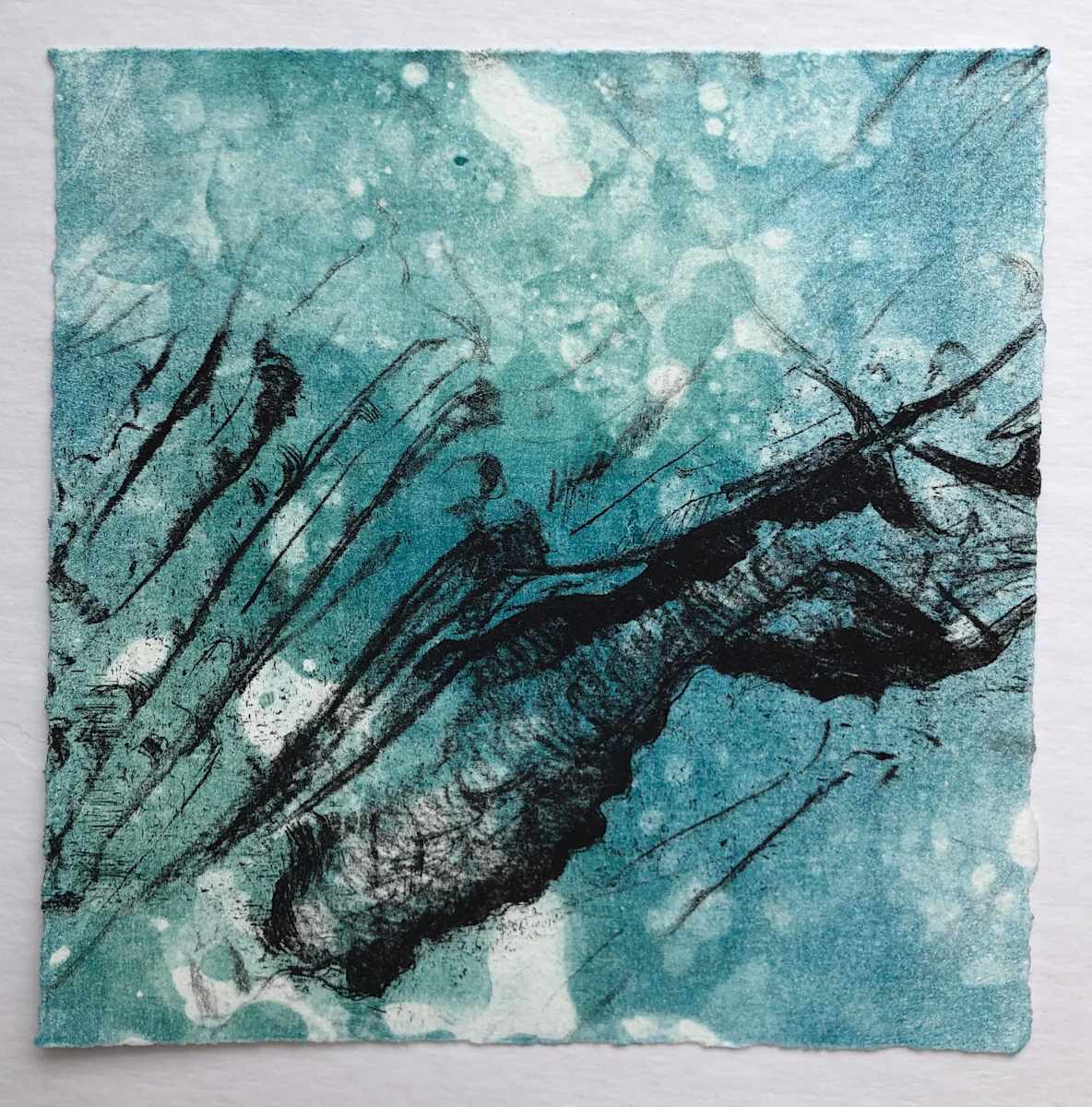 Glacial Lagoon Study #4 by Megan Broughton, Image 1.