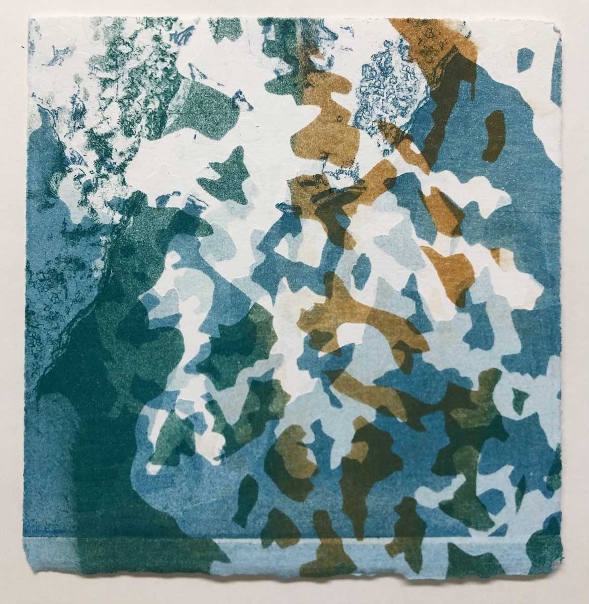 Glacial Lagoon Study #23 by Megan Broughton, Image 1.