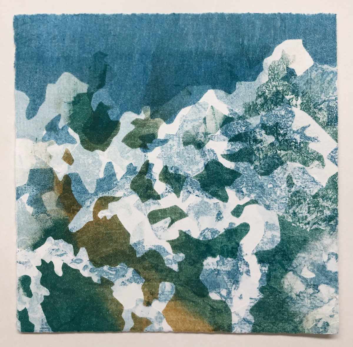 Glacial Lagoon Study #25 by Megan Broughton 