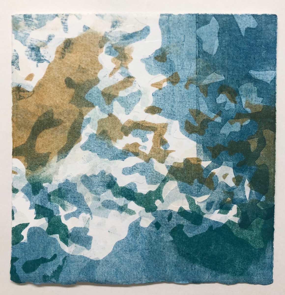 Glacial Lagoon Study #26 by Megan Broughton