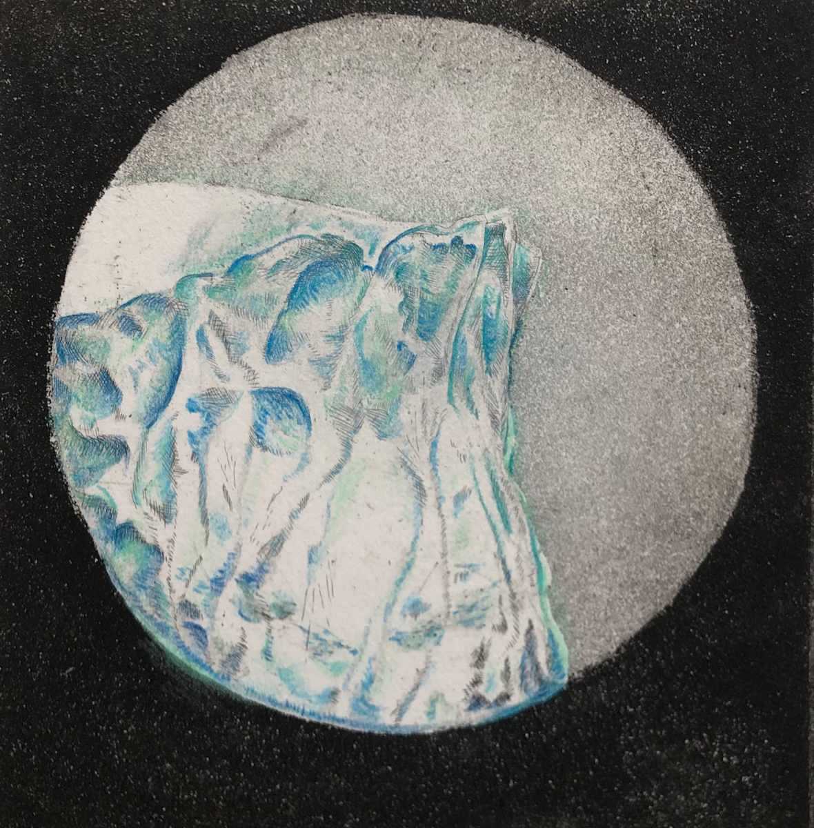 Binocular Shots (hand colored) #2 by Megan Broughton