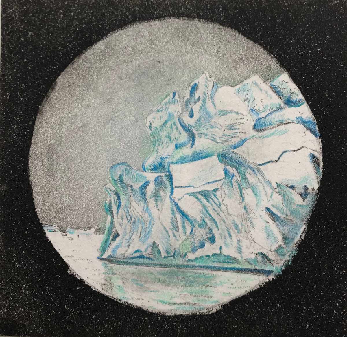 Binocular Shots (hand colored) #5 by Megan Broughton