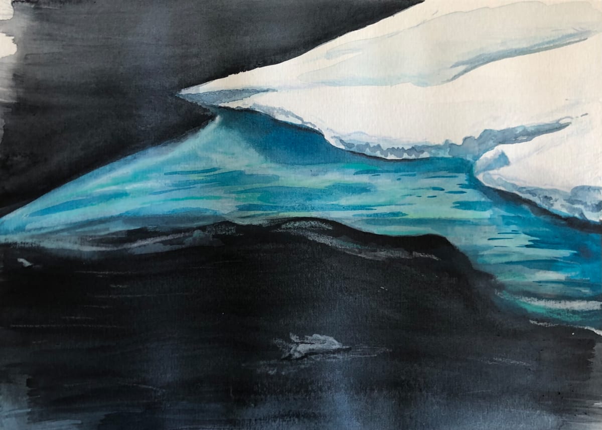 Underwater Iceberg III by Megan Broughton 
