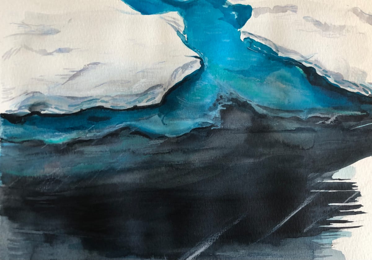 Underwater Iceberg IV by Megan Broughton 