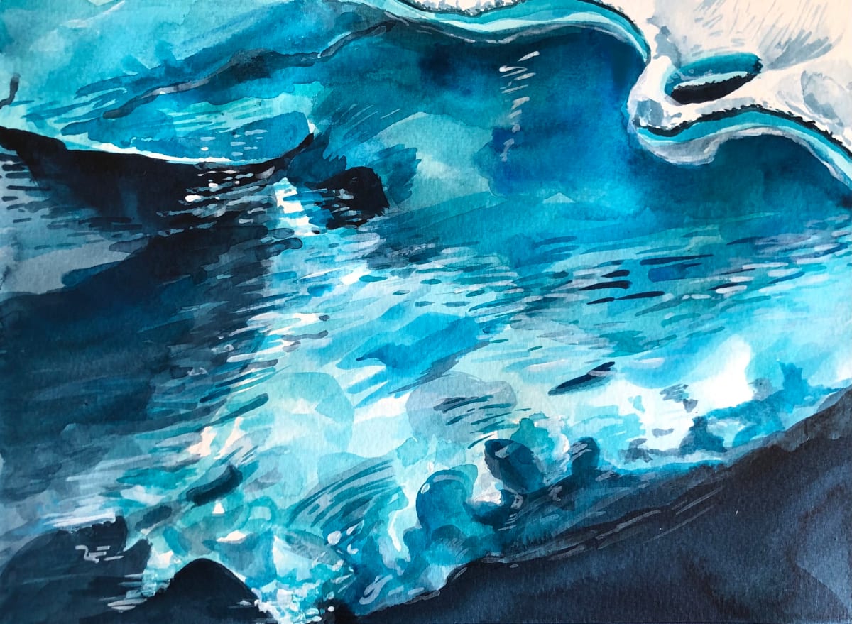Underwater Iceberg VI by Megan Broughton 