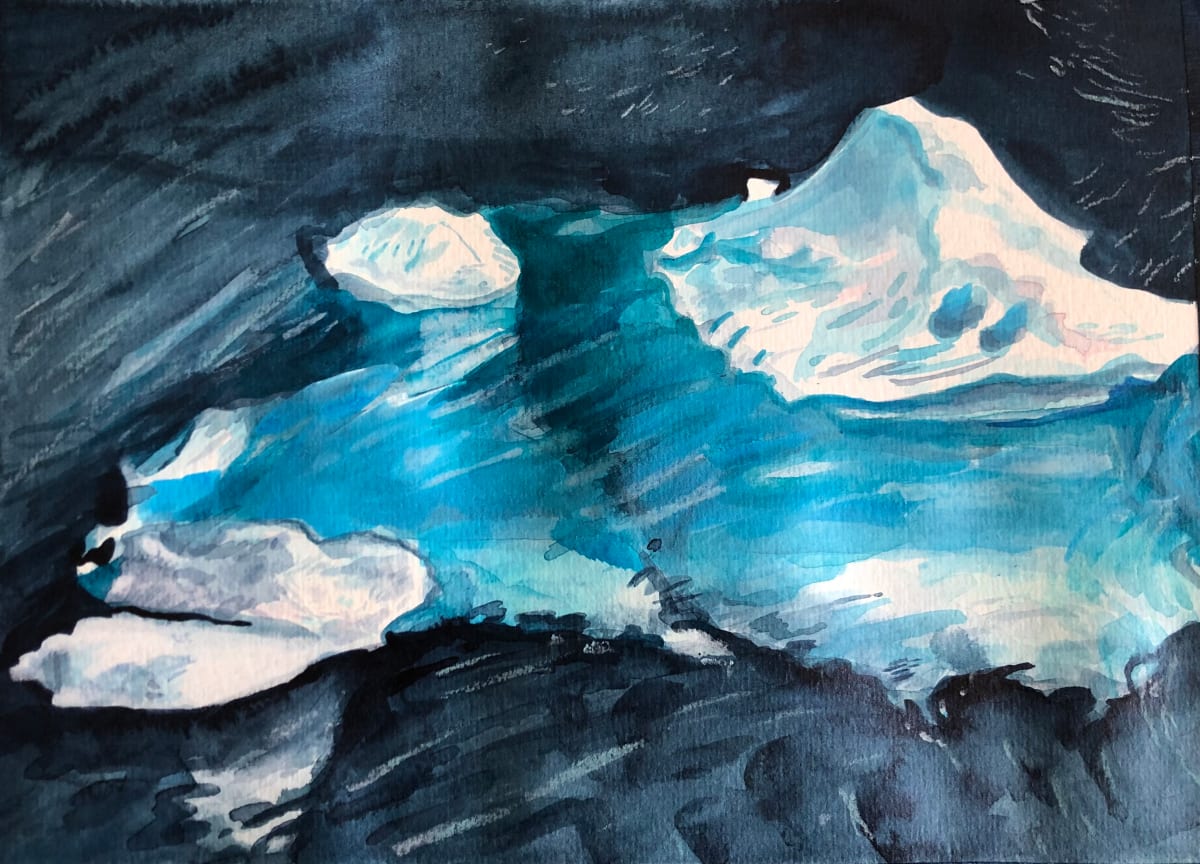 Underwater Iceberg VII by Megan Broughton 