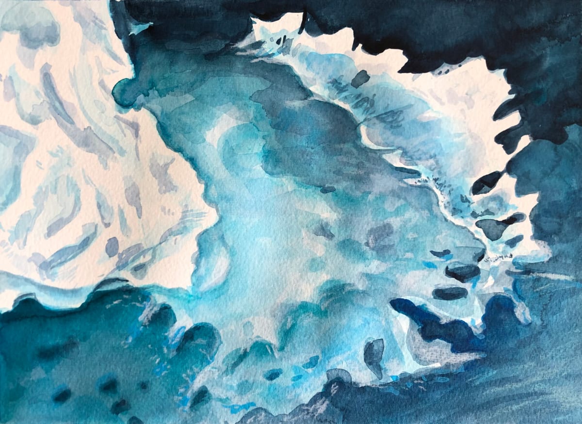 Underwater Iceberg VIII by Megan Broughton 