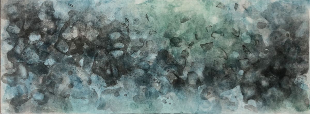 Recherchebreen Glacial Lagoon (2 plates) #2 - 2 by Megan Broughton 