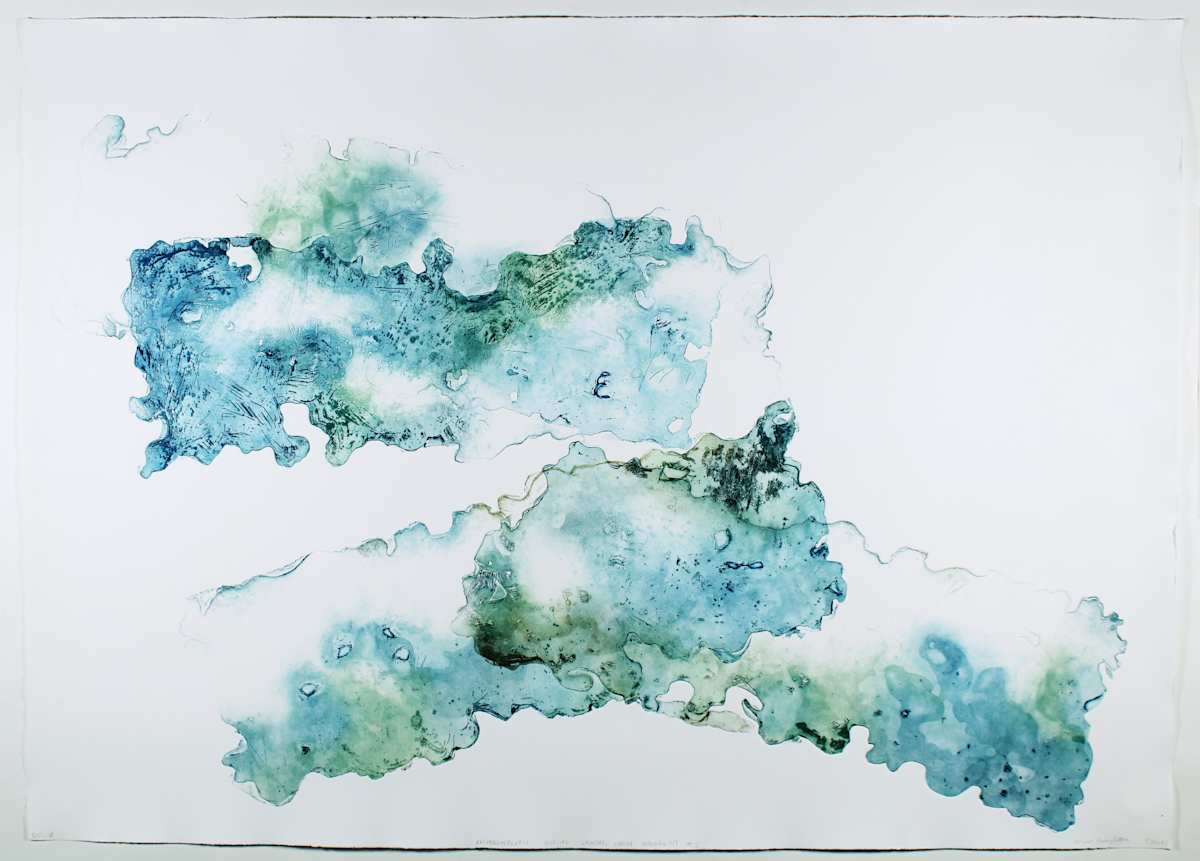 Recherchebreen Glacial Lagoon, large VE 8/22 by Megan Broughton